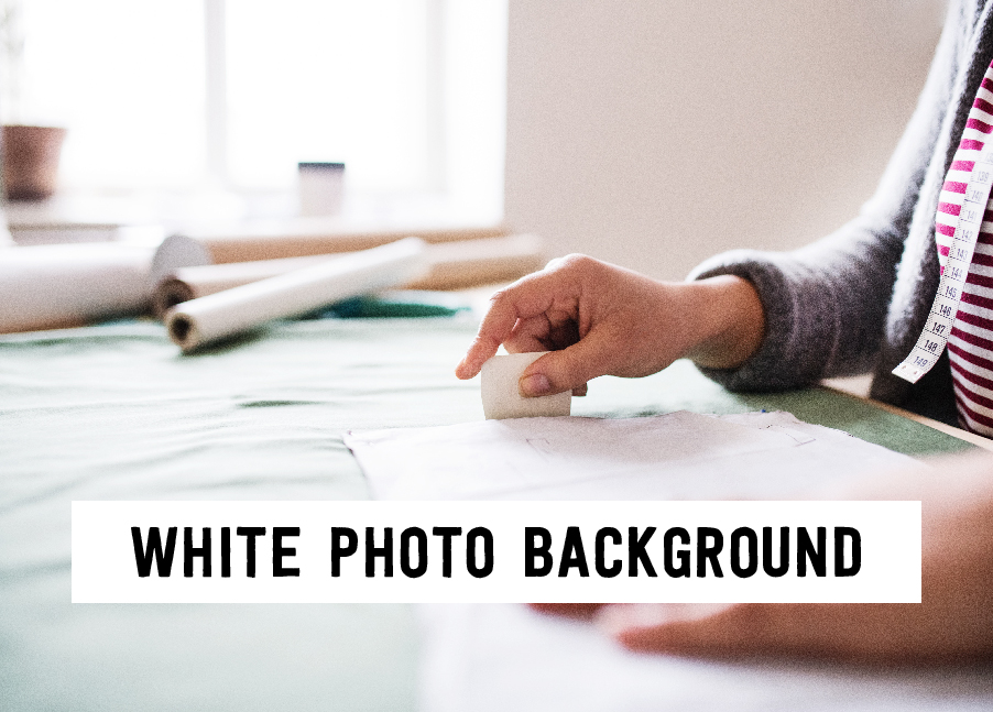 How to change your product photo background to white Tizzit.co