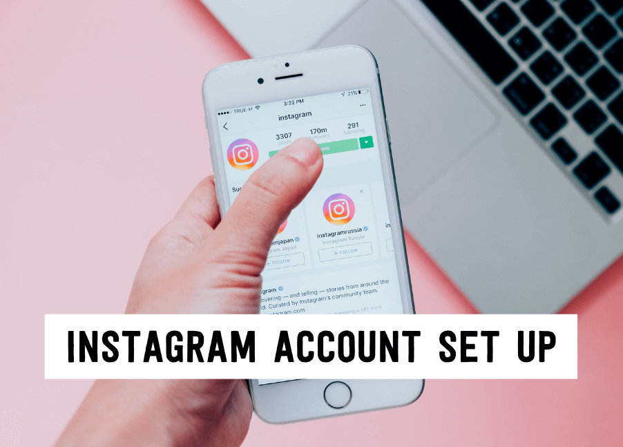 Instagram account set up | Tizzit.co - start and grow a successful handmade business
