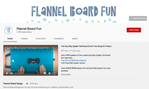 FlannelBoardFun YouTube Channel | Tizzit.co - start and grow a successful handmade business