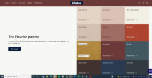 Dulux - The Flourish palette | Tizzit.co - start and grow a successful handmade business