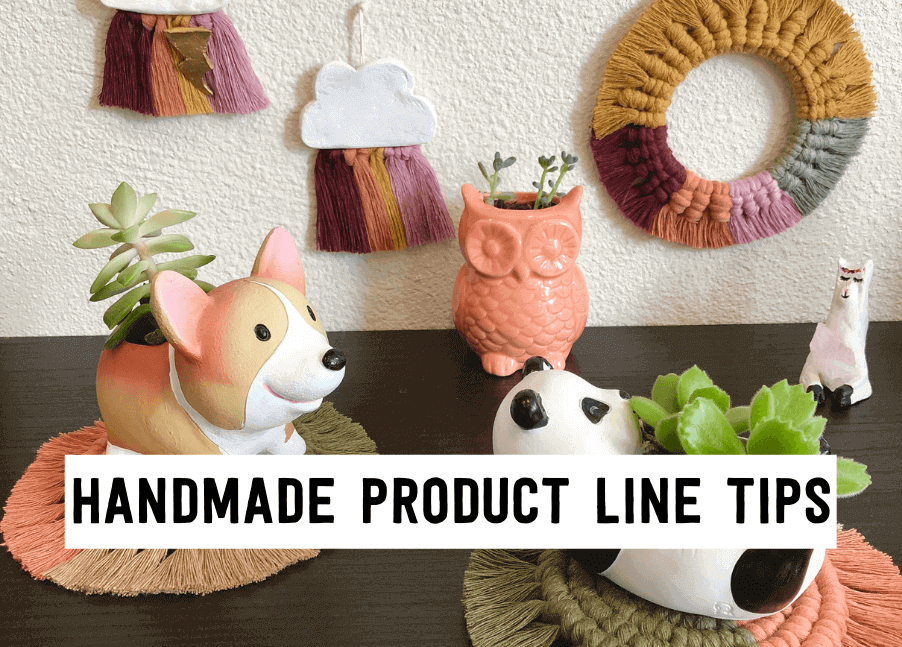 Handmade product line tips | Tizzit.co - start and grow a successful handmade business