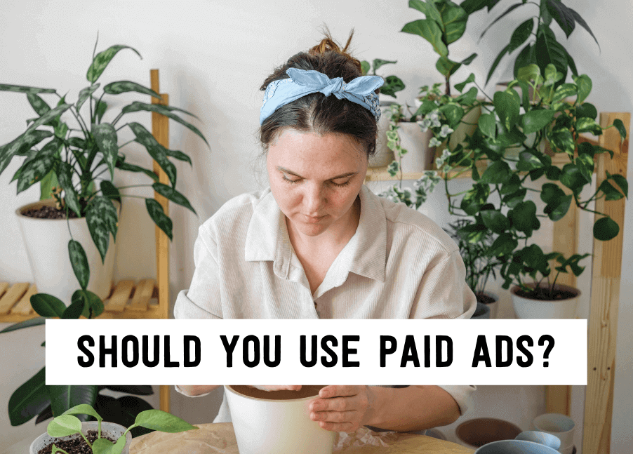 Should you use paid ads? | Tizzit.co - start and grow a successful handmade business