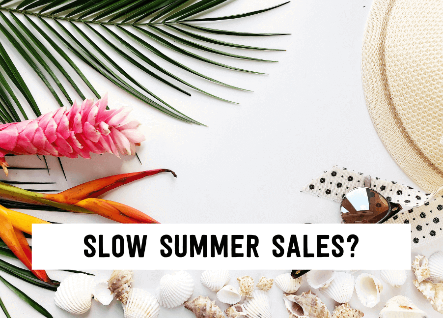 Slow summer sales? | Tizzit.co - start and grow a successful handmade business