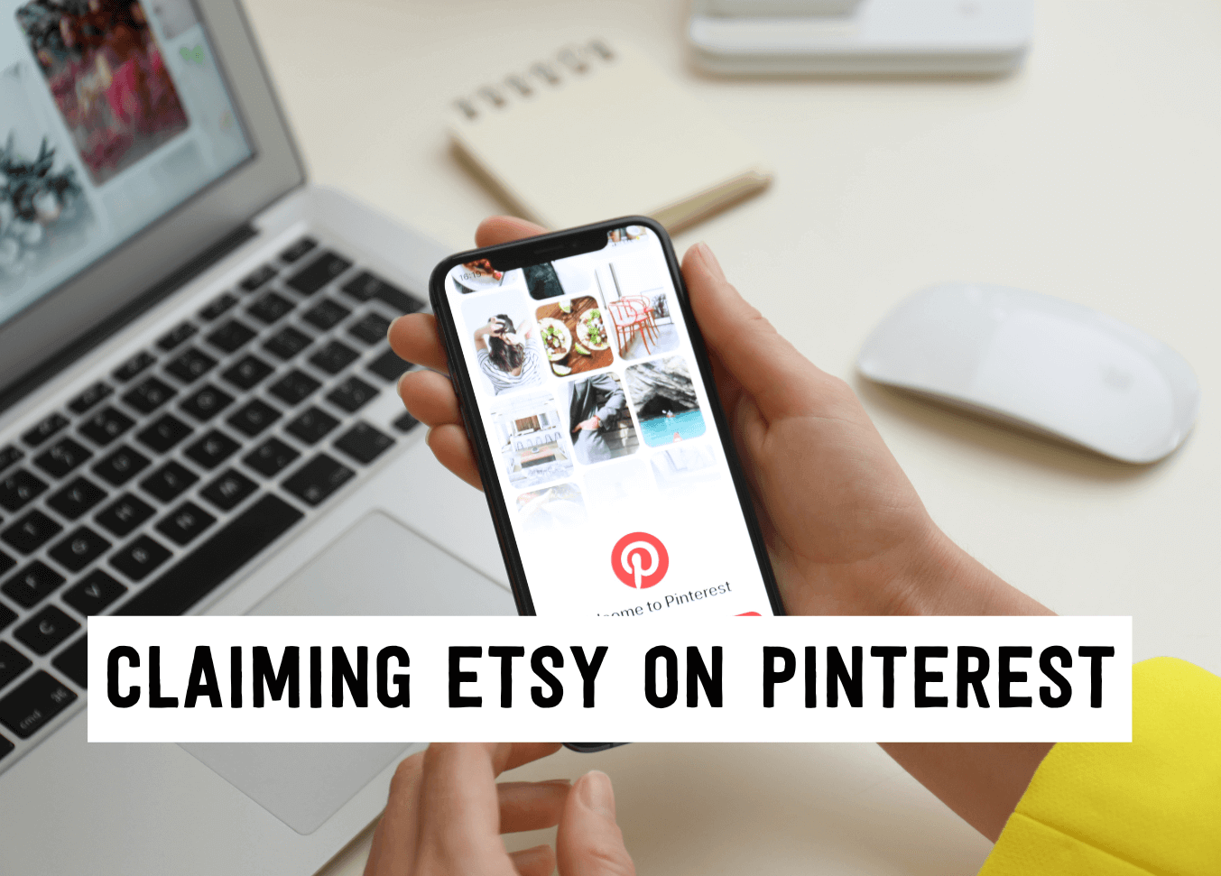 Claiming etsy on pinterest | Tizzit.co - start and grow a successful handmade business