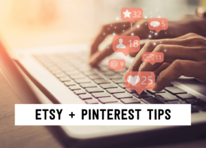 Etsy + Pinterest Tips | Tizzit.co - start and grow a successful handmade business