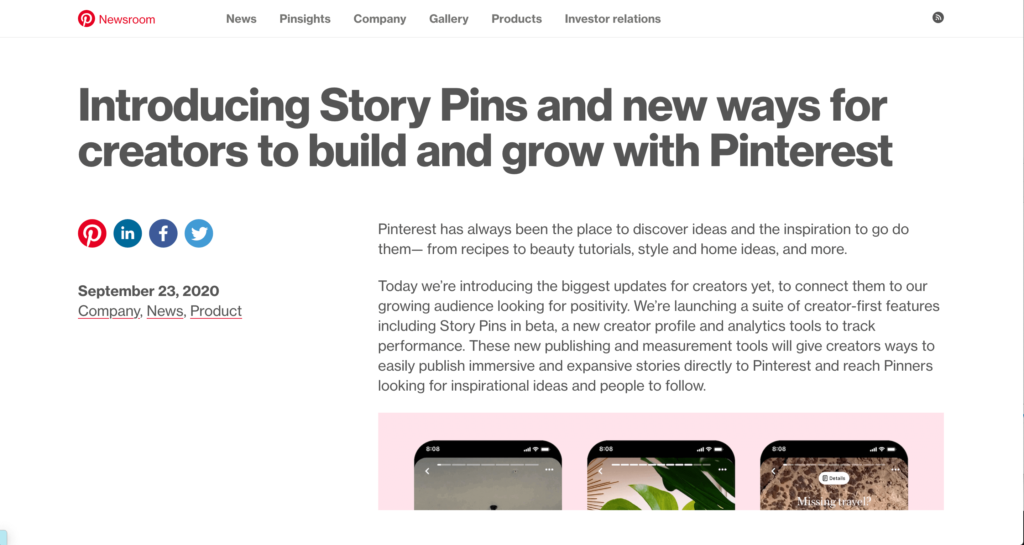 is pinterest worth it - story pins | Tizzit.co - start and grow a successful handmade business