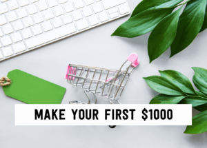 Make your first $1000 | Tizzit.co - start and grow a successful handmade business